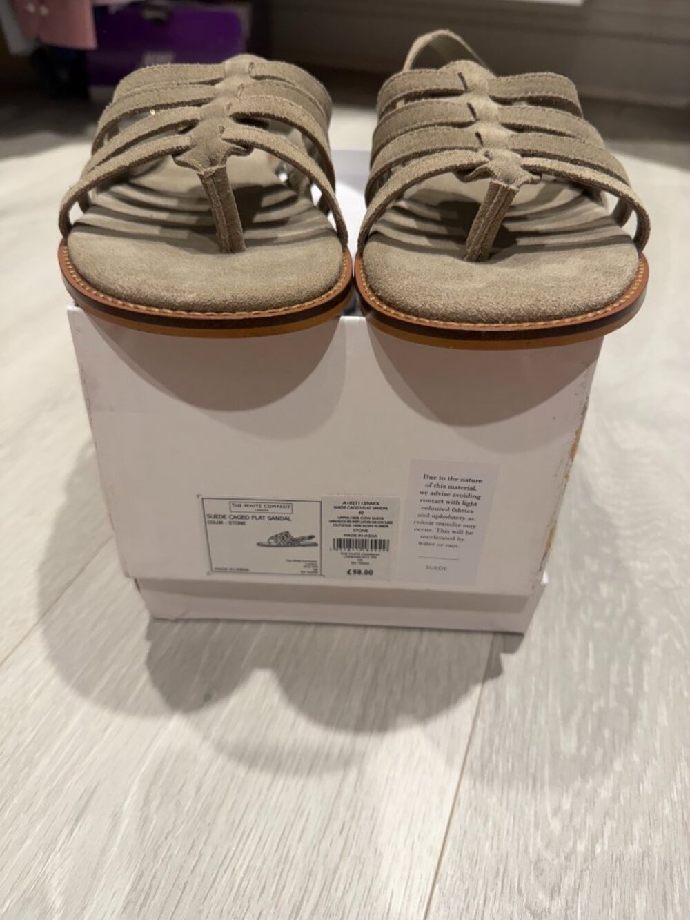 The White Company EU40 Stone